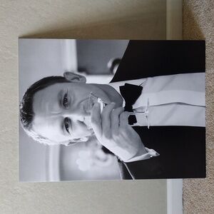 Daniel Craig James Bond b&w poster on foamcore, 18x24